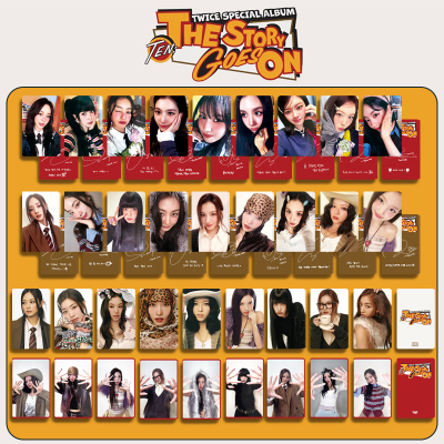 TWICE十周年小卡 TEN The Story Goes On 明信片特典卡ins 周子瑜