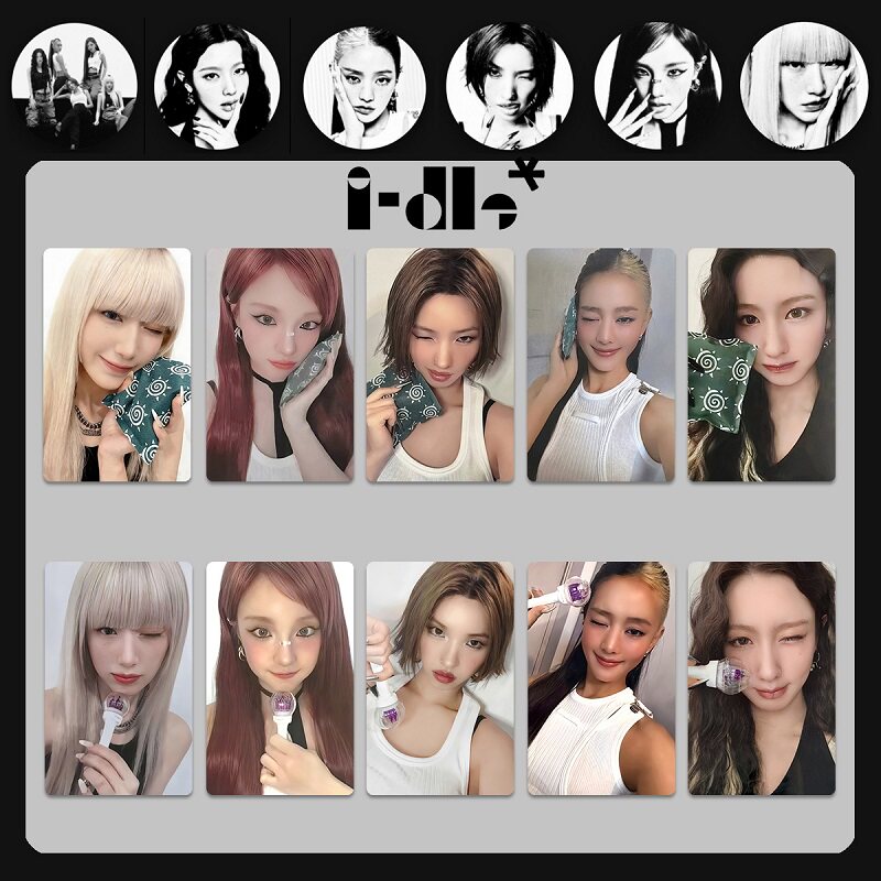 i-dle女娃新专辑MONO打歌卡 idle幸运卡 宋雨琦 FM特典自印小卡图片