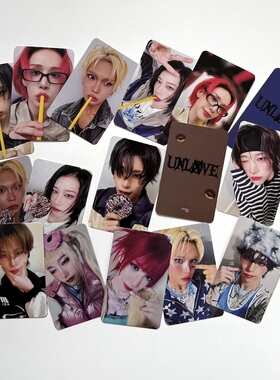 XLOV专辑UXLXVE周边小卡 特典卡 haru同款Jump Up 特典小卡UNLOVE