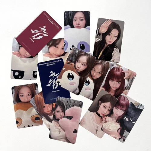BABYMONSTER宝怪 CHOOM 专辑周边自印小卡 Early Bird早鸟特典卡