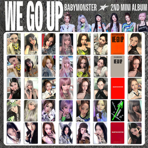 BABYMONSTER特典卡 宝怪WE GO UP专辑小卡随机卡 郑雅贤 RUKA照片