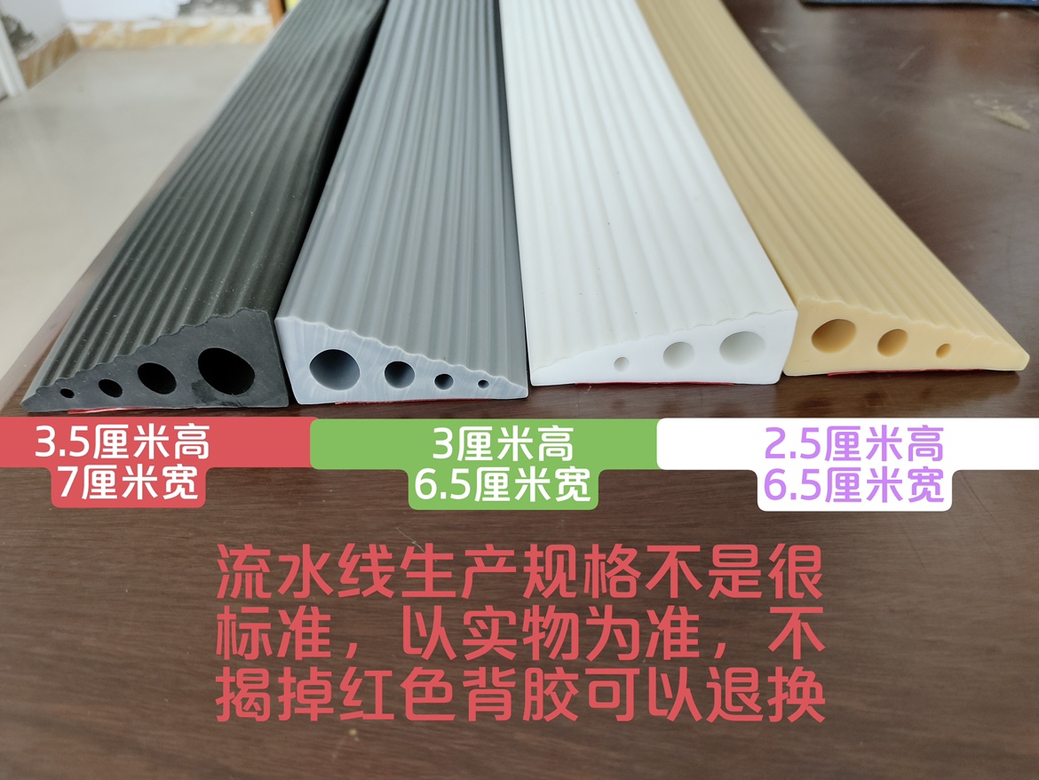 硅胶老人防滑防撞垫台阶斜坡条轮椅助力斜坡垫门槛条踏板清洁