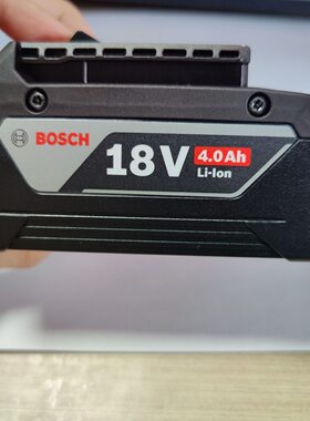 博世锂电池18V 4.0Ah适用于博世18伏电动工具GWS/GBH/GDS/GSR/GSB