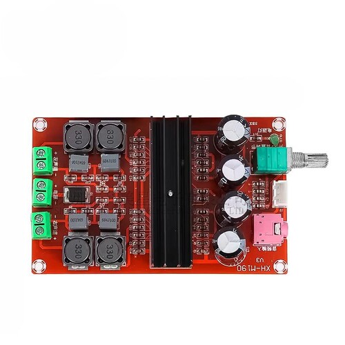 XH-M190 TDA3116D2大功率数字功放板 TPA3116双声道放大板 12-24V
