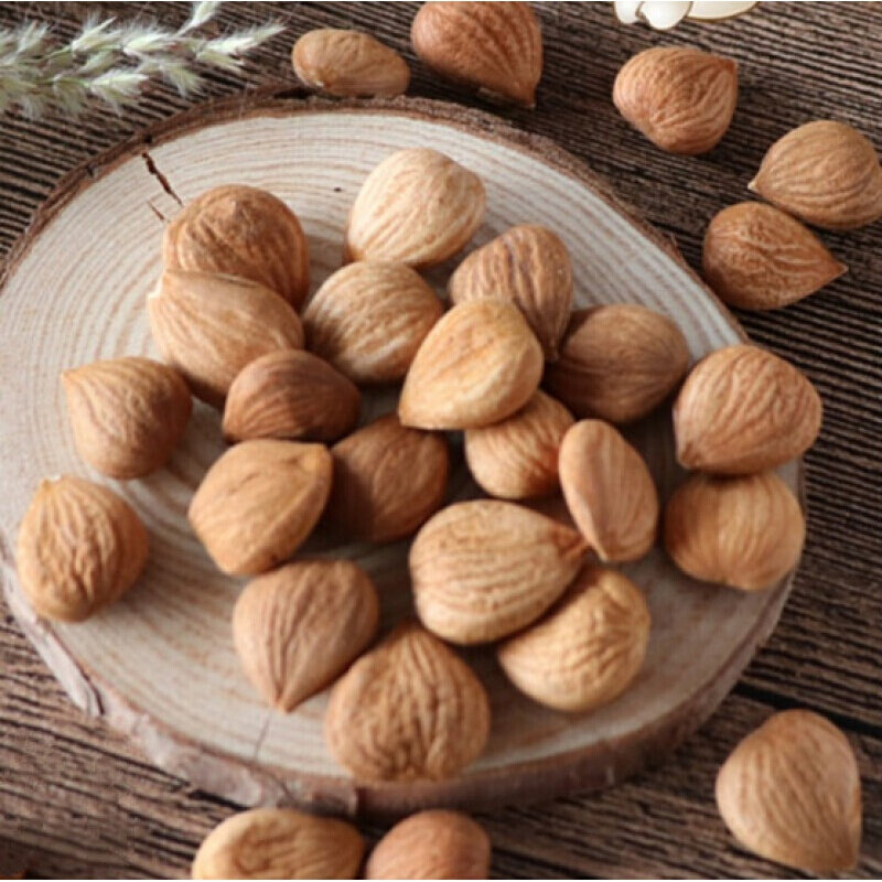 药用苦杏仁500克g坚果野生山杏仁 杏仁中药材北杏仁食用 生苦杏仁
