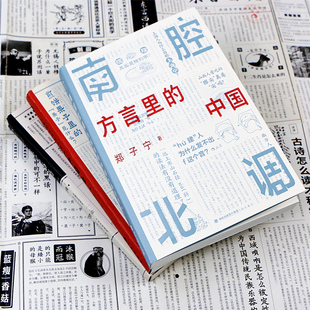 郑子宁方言文化3册套装】东言西语 中国话 南腔北调 汉语言地域民俗民族文化差异 普通话语言学历史书籍 后浪正版现货速发