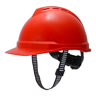 24年特价日期 MSA梅思安PE ABS豪华标准安全帽工地防冲击