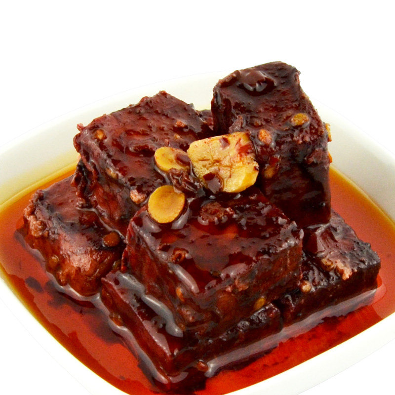 玛瑙泉腐乳品味番茄香辣甜豆腐乳拌饭下饭菜安徽淮南八公山豆特产