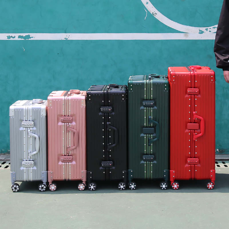 hmrattsh Trunk student 20 Universal wheel Aluminum frame 24 pull rod password boarding suitcase men and women 29in the Leather/Lady bags/Men's bag, Suitcase  category - from Buy2taobao.com to provide professional Taobao agent buy service
