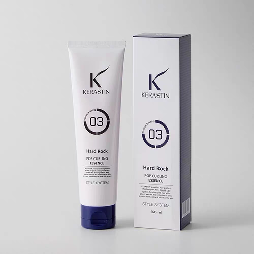 K03韩国KERASTIN湿感润发乳150ml翘发专用保湿柔软轻定型护发乳