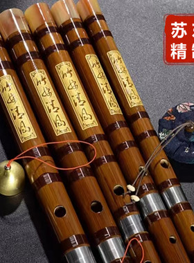 苏东笛子竹笛 初学成人零基础 儿童学生专业考级ACDFG调 横笛乐器