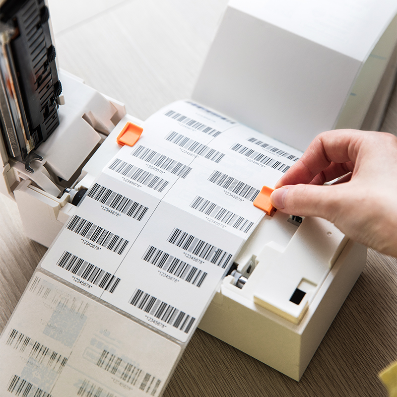 得力快递单标签便捷式手持打印机