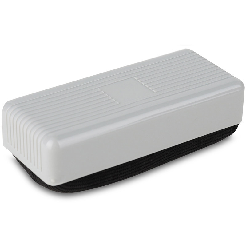 得力7810绒布白板擦粉笔擦白板刷无尘黑板擦粉笔擦绿板擦单只装