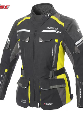 德国Buse Highland II女子机车夹克摩托车骑行服透气防水外套