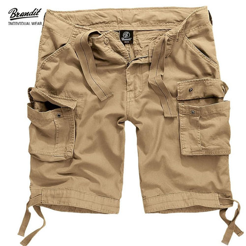 德国Brandit复古短裤轻质舒适棉质休闲短裤夏季耐磨短裤
