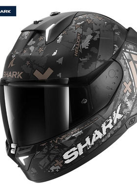 法国Shark Skwal i3 户外通勤骑行头盔防雾通风舒适摩旅户外LED男