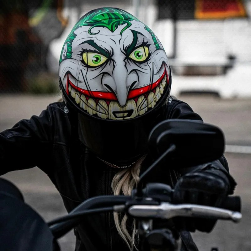 韩国HJC RPHA 1户外出游骑行头盔小丑DC漫画联名头盔专业赛事盔