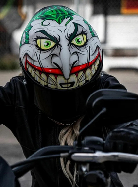 韩国HJC RPHA 1户外出游骑行头盔小丑DC漫画联名头盔专业赛事盔