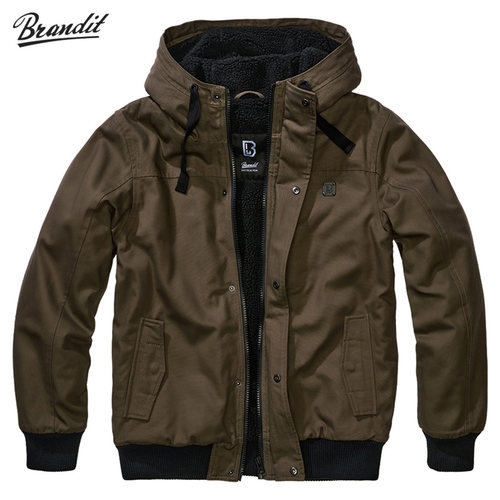 德国Brandit Essential男士夹克秋冬保暖加绒外套摩旅骑行服