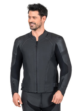 德国Rekurv C-11.07男子运动皮革组合夹克户外骑行真皮外套骑行服