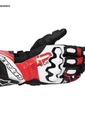意大利Alpinestars A星GP Plus R V3皮手套户外骑行手套赛车手套