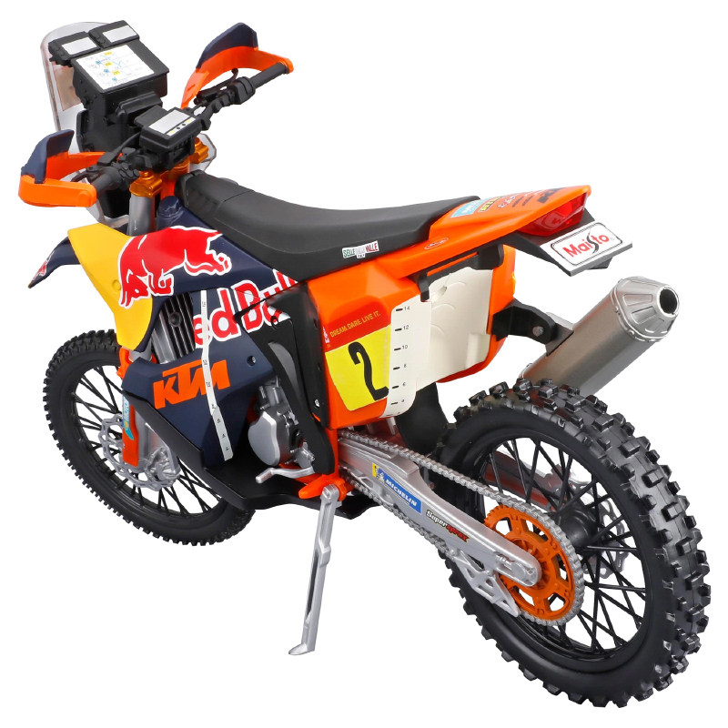 美驰图Maisto摩托车模型红牛KTM 450达喀尔拉力赛车模型比例1:6
