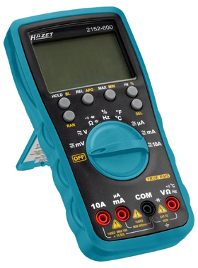 德国Hazet万用表电压电阻频率电容测量家庭维修手工艺适用万用表