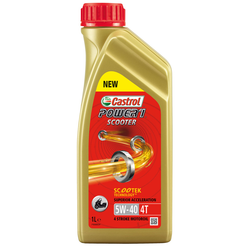 Castrol嘉实多Power1 5W-40机油4T四冲程发动机油HC合成