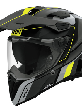 意大利Airoh Commander 2耐力头盔户外骑行头盔越野全盔双镜片