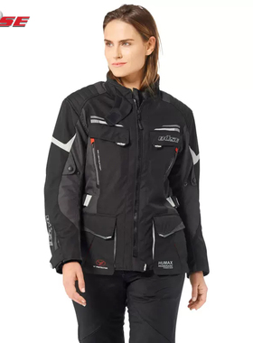德国Buse Lago Pro户外出游纺织夹克骑行服透气防风防水保暖女外