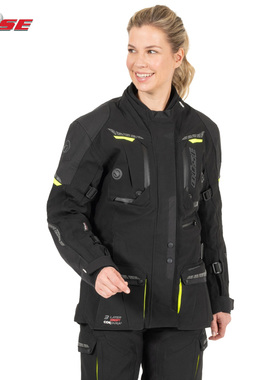 德国BUse Storm女士旅行夹克户外骑行服透气防水外套骑行长裤