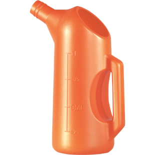 Baas 漏斗壶Mk1量杯1升带刻度汽油液体加注容器 专业