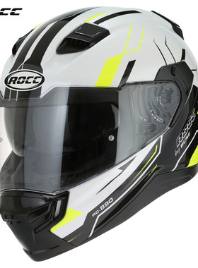 德国Buse Rocc 891全盔四季防雾骑行头盔男女双镜片ECE认证头盔