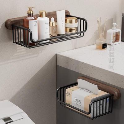 卫生间厕纸盒容量大新款纸筒悬挂纸巾卫生纸高级厨房架子毛巾架放