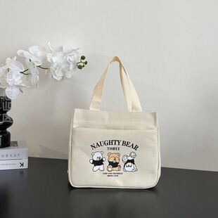 手拎包小包小巧手拎包休闲日韩女学生复古挎包男款时尚爆款便当