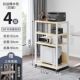 放打印机置物架落地放置柜子收纳架子可移动办公室电脑主机箱托架