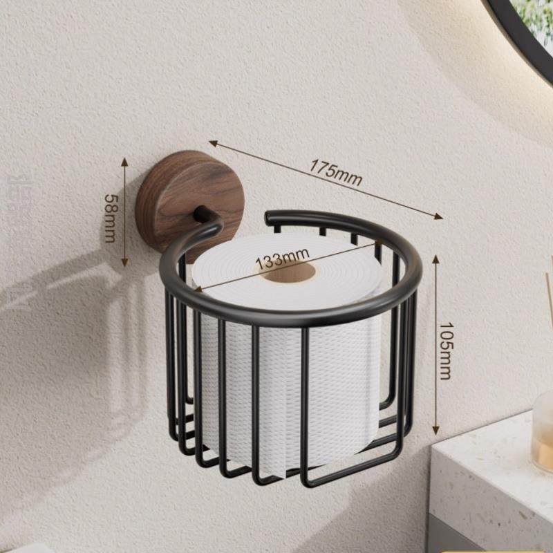 高颜值卫生间厕纸盒新款洗脸置物架悬挂家用架架子卫生巾纸巾卷纸