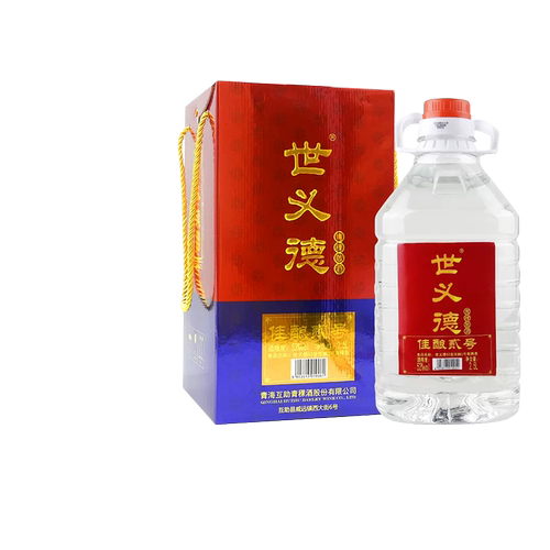 世义德青稞酒52度液态散装白酒2.5L约5斤桶装自饮聚会酒青海特产