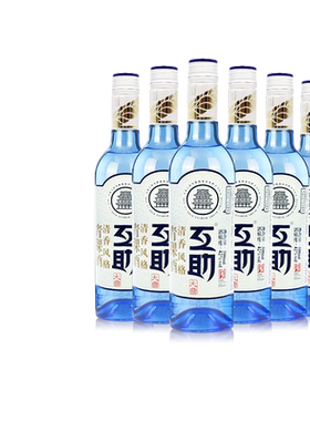 互助大曲青稞酒42度清香型500ml*6瓶光瓶白酒高原青海特产青稞酒
