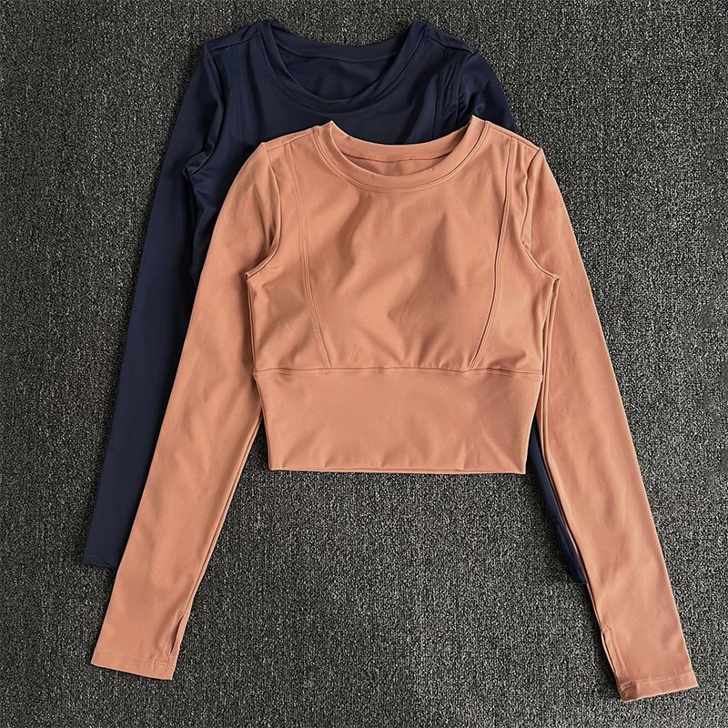 文胸显瘦短款瑜伽服秋冬普拉提