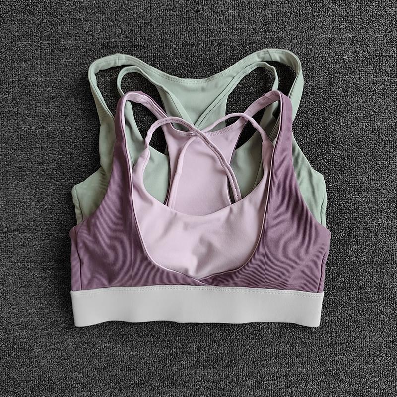 假两件防震速干时尚简约拼色