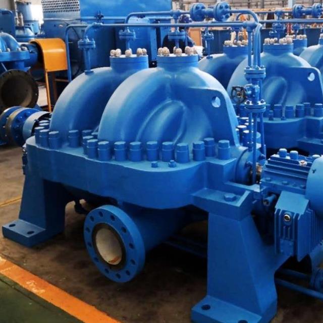 双吸泵 S/SH型中开泵大流量高扬程清水离心泵灌溉循环工业排水泵_虎窝淘
