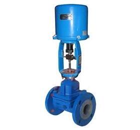 ZDSG型直行程电动调节隔膜阀 电动走水防腐调节阀耐酸耐碱衬氟1