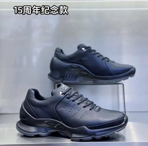 尾货男士户外旅游运动新款舒适运动休闲鞋防滑缓震跑步健步鞋真皮