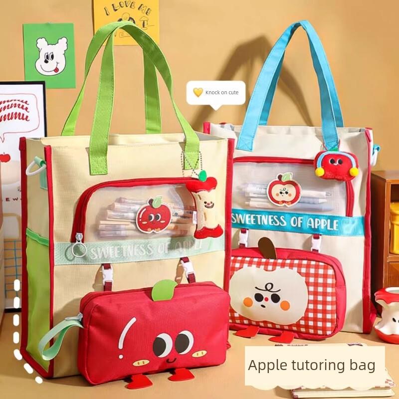 补习专用书包小学女生书包补习袋高颜值可爱的孩子初中生书包厂家