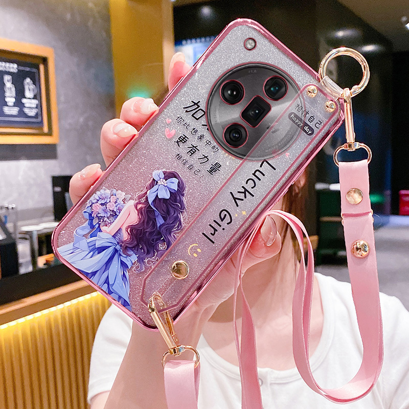 oppofindX7手机壳幸运女孩