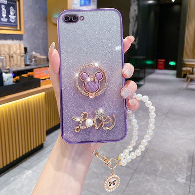 oppoA5手机壳米奇支架