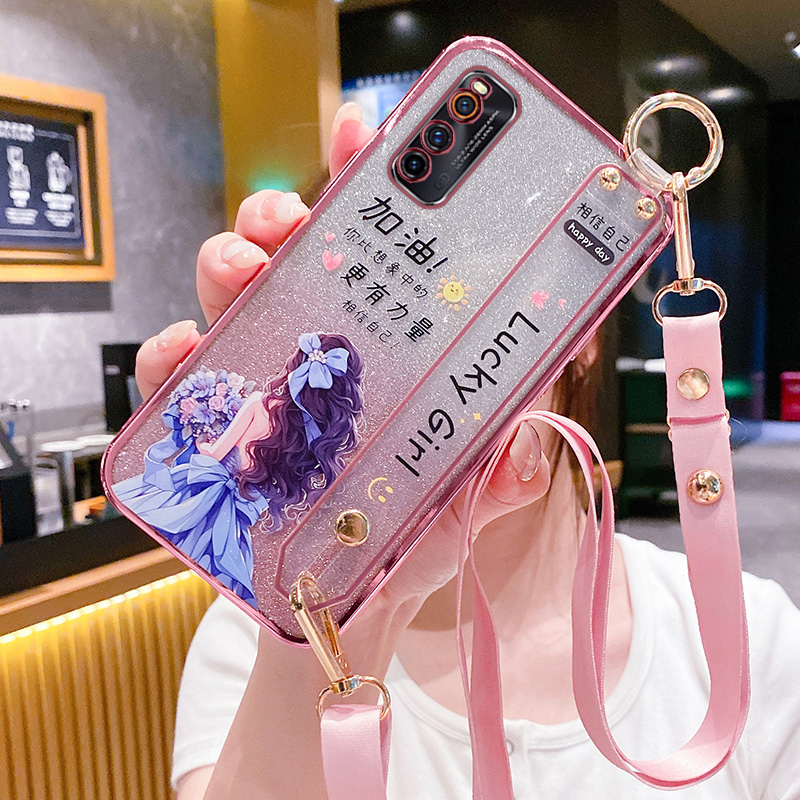 vivoiqooneo3手机壳幸运女孩