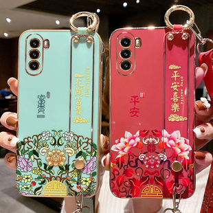 适用于oppoK9pro手机壳oppo保护K9por硅胶套5G中国风镜头全包PEYM00防摔oppk软壳opopk网红腕带挂绳女潮牌opk