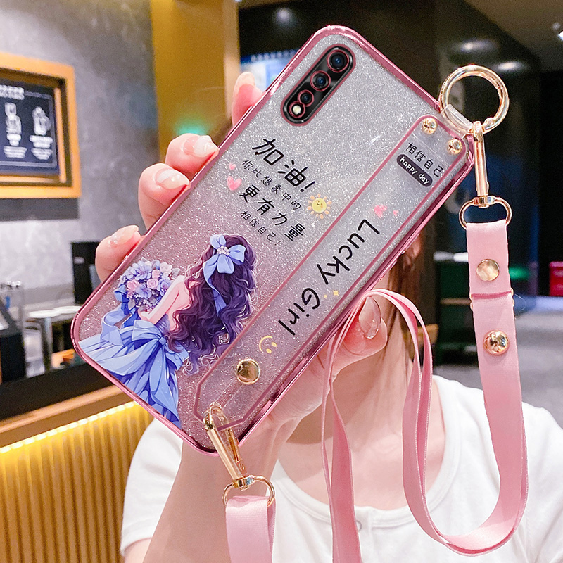 vivoiqooneo手机壳幸运女孩